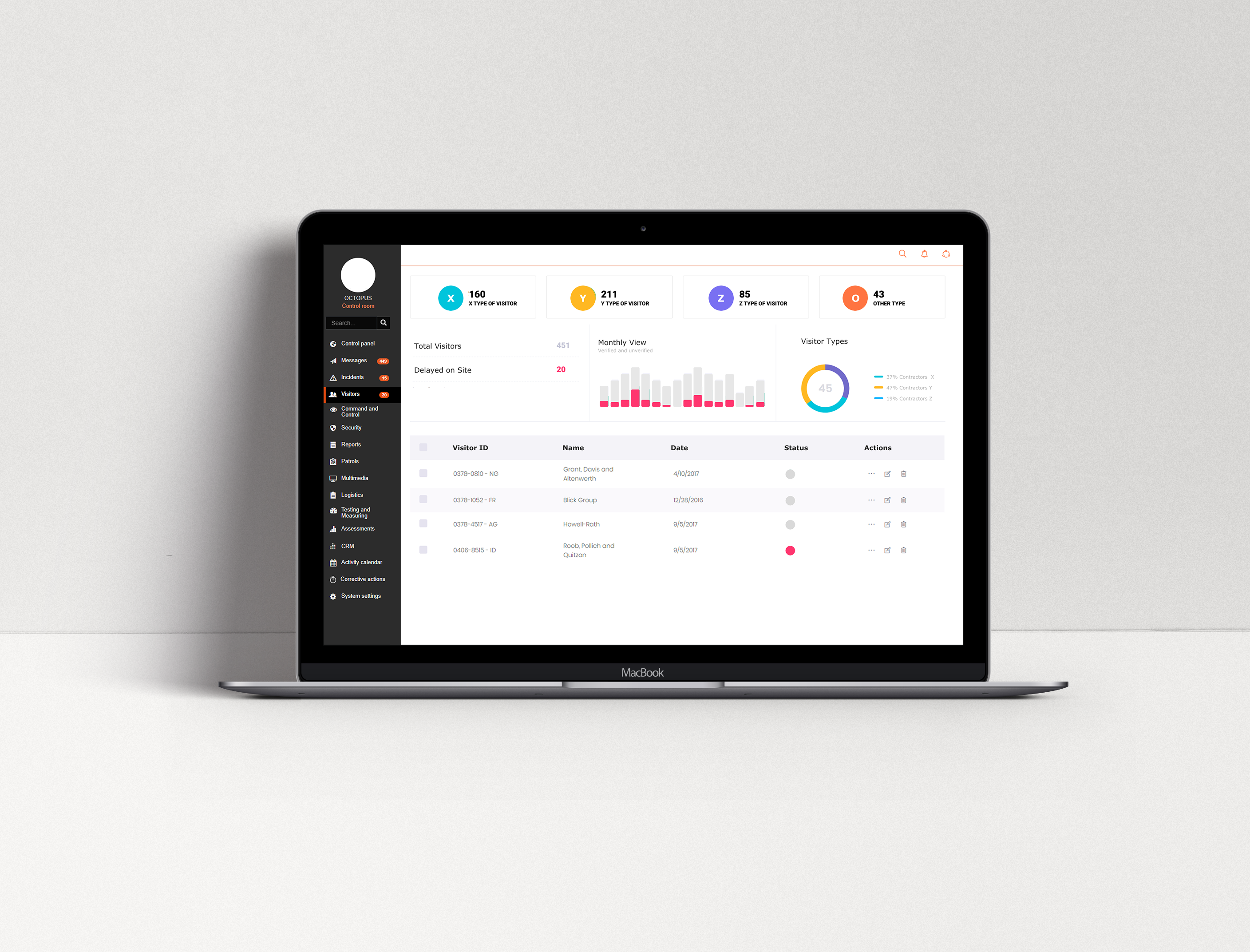 Octopus Systems Interface